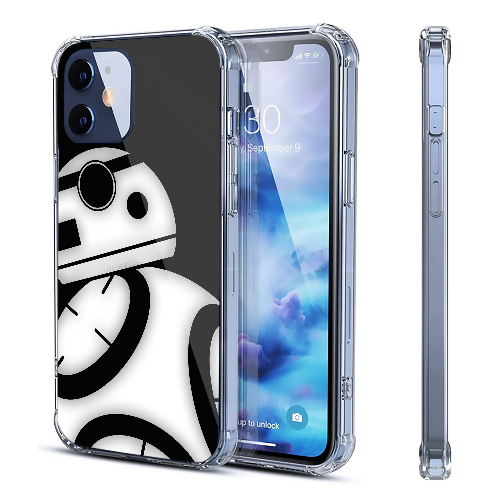 （画像用） スター・ウォーズ Star Wars 【iPhone 12シリーズ対応】透明スマホケース（クリアソフトケース）